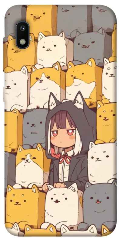 Чохол на Samsung Galaxy A10 (A105F) Like a cat фото 1 з 1