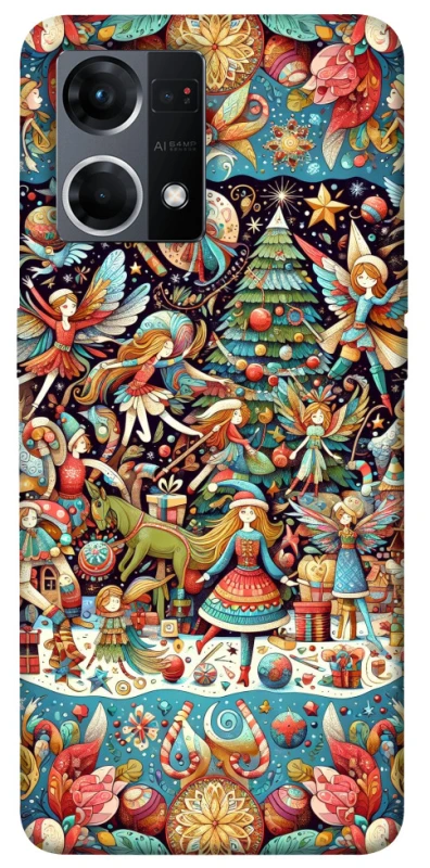 Чохол на Oppo Reno 7 4G Christmas spirit ver.17 фото 1 з 1