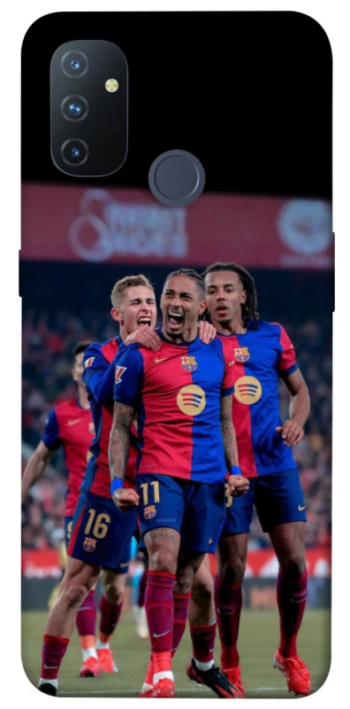 Чохол на OnePlus Nord N100 FC Barcelona team фото 1 з 1