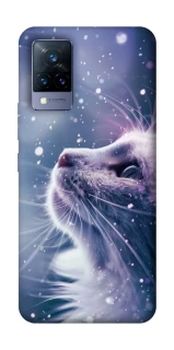 Чехол на Vivo V21 Snow cat фото 1 из 1