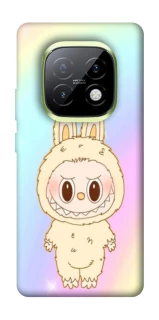 Чехол на Realme Narzo 70 Turbo Fluffy Rainbow Labubu фото 1 из 1