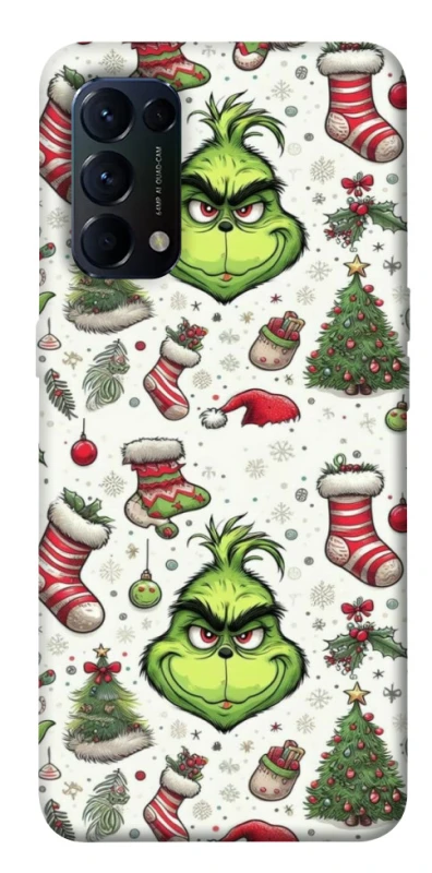 Чохол на Oppo Reno 5 4G Grinch mood ver.3 фото 1 з 1