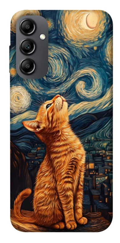 Чохол на Samsung Galaxy A14 4G/5G van gogh cat фото 1 з 1