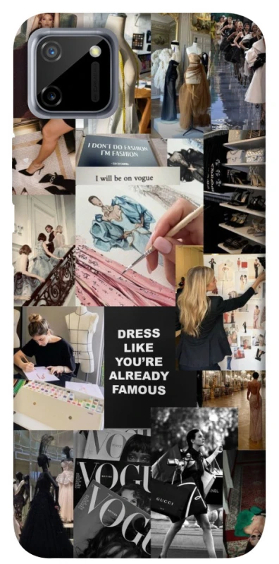 Чехол на Realme C11 Fashion collage ver.11 фото 1 из 1