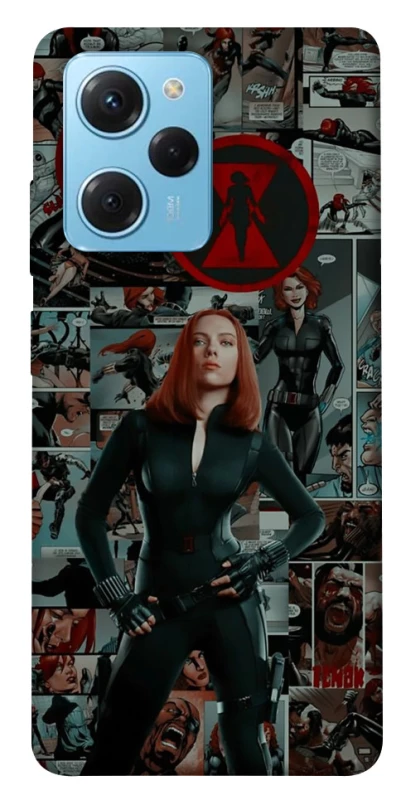 Чохол на Xiaomi Poco X5 Pro 5G Black Widow фото 1 з 1