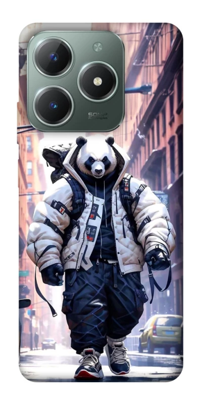 Чехол на Realme C61 Панда курьер фото 1 из 1