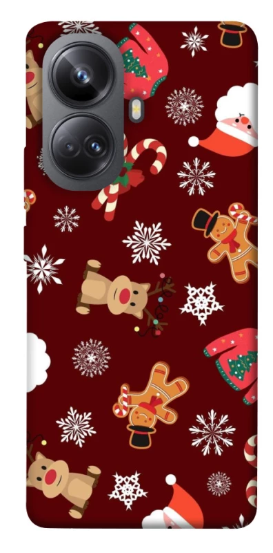 Чохол на Realme 10 Pro+ Новорічний v6 фото 1 з 1