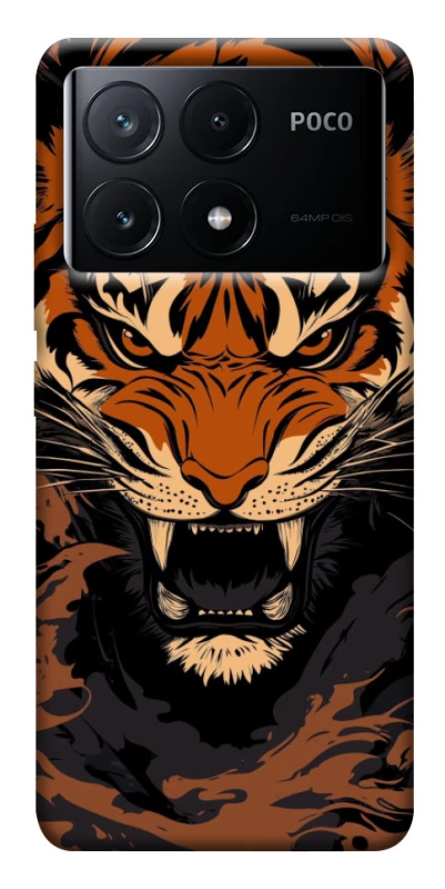 Чехол на Xiaomi Poco X6 cool tiger фото 1 из 1