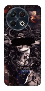 Чехол на TECNO Spark 30 Pro (KL7) Monster you created фото 1 из 1