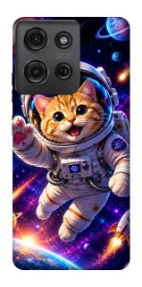 Чехол на Motorola Moto G75 Space Cat фото 1 из 1