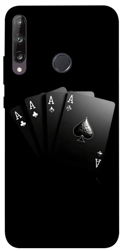 Чехол на Huawei P40 Lite E Black Cards фото 1 из 1