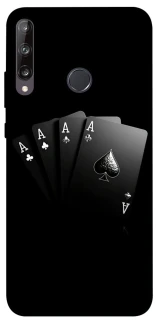 Чохол на Huawei P40 Lite E Black Cards фото 1 з 1