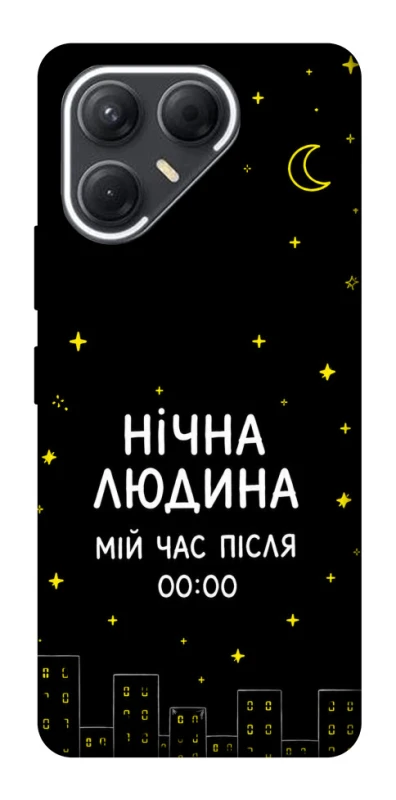 Чехол на TECNO Pova 7 Нічна людина фото 1 из 1