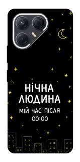 Чехол на TECNO Pova 7 Нічна людина фото 1 из 1