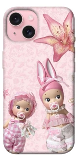 Чехол на Apple iPhone 15 (6.1") Vintage Blossom Twins фото 1 из 1
