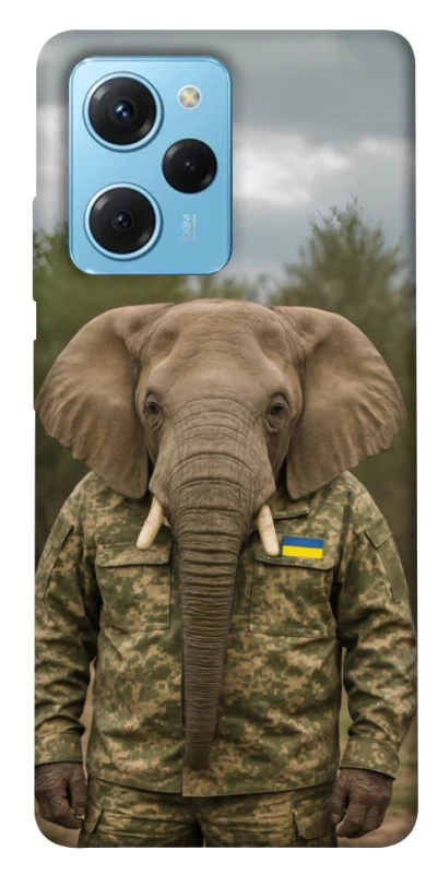 Чохол на Xiaomi Poco X5 Pro 5G Слон захисник фото 1 з 1