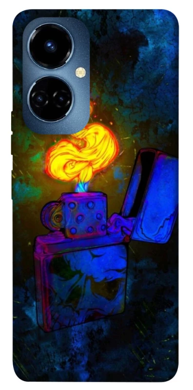 Чохол на TECNO Camon 19 Pro Запальничка фото 1 з 1