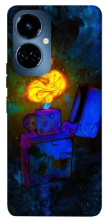 Чехол на TECNO Camon 19 Pro Зажигалка фото 1 из 1