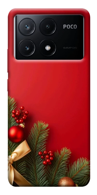 Чохол на Xiaomi Poco X6 Новорічний v21 фото 1 з 1