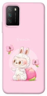 Чехол на Xiaomi Poco M3 Mokoko Peach фото 1 из 1