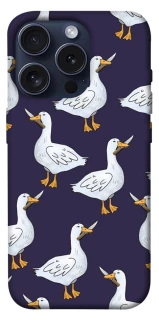 Чохол на Apple iPhone 15 Pro (6.1") Гуси з претензією фото 1 з 1