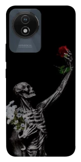 Чохол на Vivo Y02 Skeleton vs Rose фото 1 з 1
