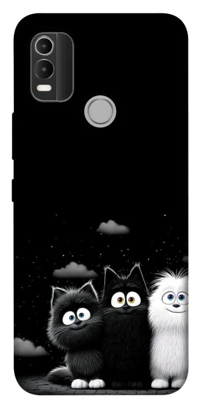 Чохол на Nokia C21 Plus Three Cats фото 1 з 1