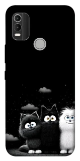 Чохол на Nokia C21 Plus Three Cats фото 1 з 1