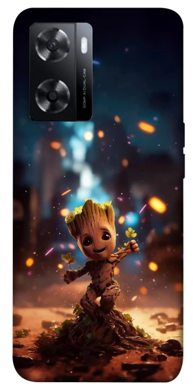 Чохол на Oppo A57s Baby Groot v3 фото 1 з 1