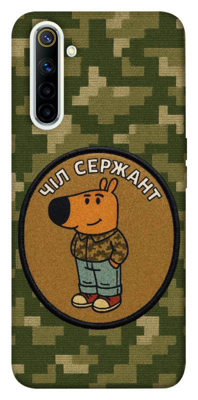 Чехол на Realme 6 Чил сержант фото 1 из 1