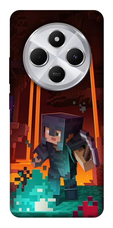 Чехол на Xiaomi Redmi 14C / Poco C75 Minecraft game adventure фото 1 из 1