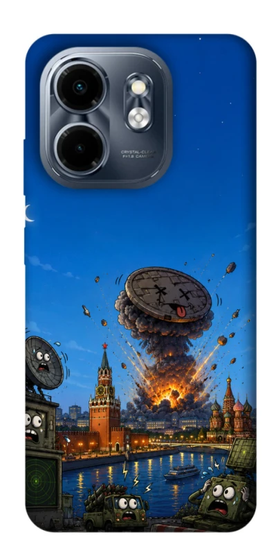 Чохол на Infinix Smart 9 4G / Hot 50i Moscow never sleeps ver.8 фото 1 з 1
