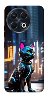 Чехол на TECNO Spark 30 Pro (KL7) Cyber cat фото 1 из 1