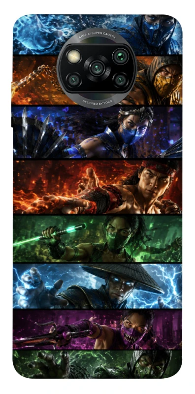Чехол на Xiaomi Poco X3 NFC / Poco X3 Pro Mortal Kombat ver.2 фото 1 из 1