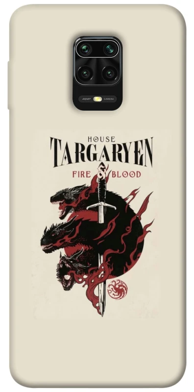 Чохол на Xiaomi Redmi Note 9s / Note 9 Pro / Note 9 Pro Max House of the Dragon ver.4 фото 1 з 1