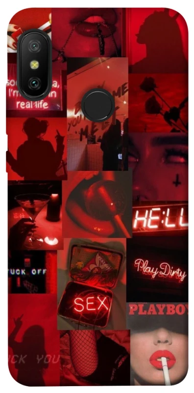 Чехол на Xiaomi Mi A2 Lite / Xiaomi Redmi 6 Pro Love collage ver.3 фото 1 из 1