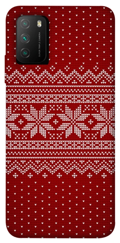 Чохол на Xiaomi Poco M3 Christmas jumper ver.3 фото 1 з 1