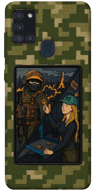 Чохол на Samsung Galaxy A21s Volonter фото 1 з 1