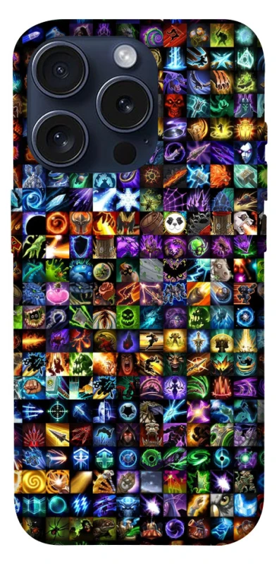 Чехол на Apple iPhone 15 Pro (6.1") Abilities menu ver.1 фото 1 из 1