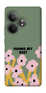 Чехол на Realme GT Neo 6 SE Doing my best фото 1 из 1