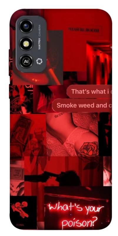 Чохол на ZTE Blade A53 Love collage ver.1 фото 1 з 1