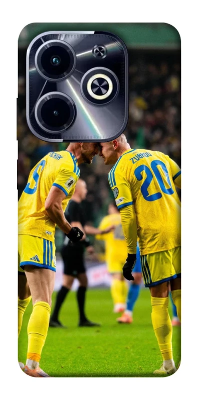 Чехол на Infinix Hot 40i UA-Football ver.2 фото 1 из 1