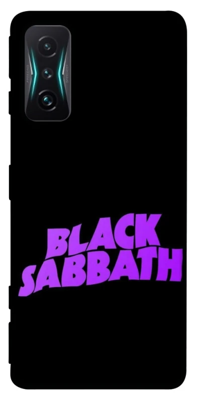Чохол на Xiaomi Redmi K50 Gaming Black Sabbath logo ver.1 фото 1 з 1