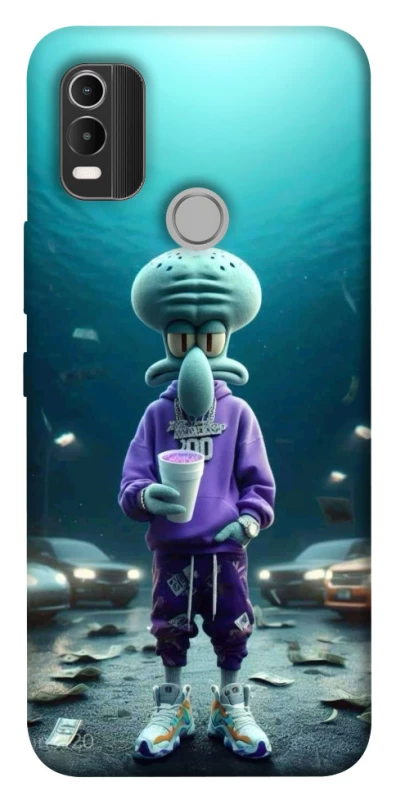 Чохол на Nokia C21 Plus Сквідвард фото 1 з 1