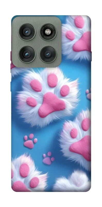 Чохол на Motorola Edge 60 Pro Cat paw фото 1 з 1