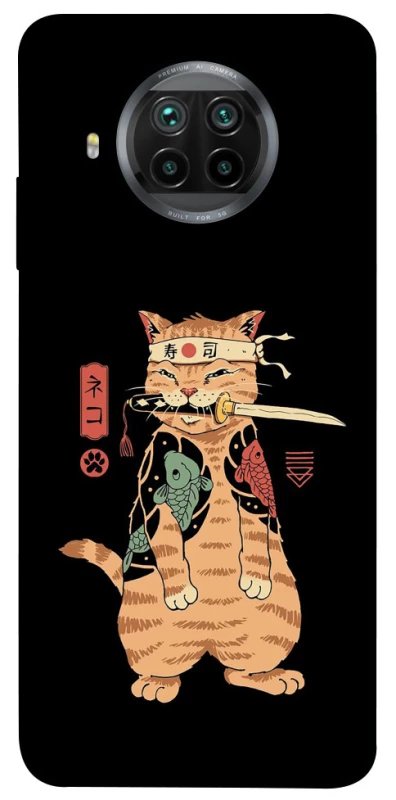 Чохол на Xiaomi Mi 10T Lite / Redmi Note 9 Pro 5G Кіт-самурай фото 1 з 1