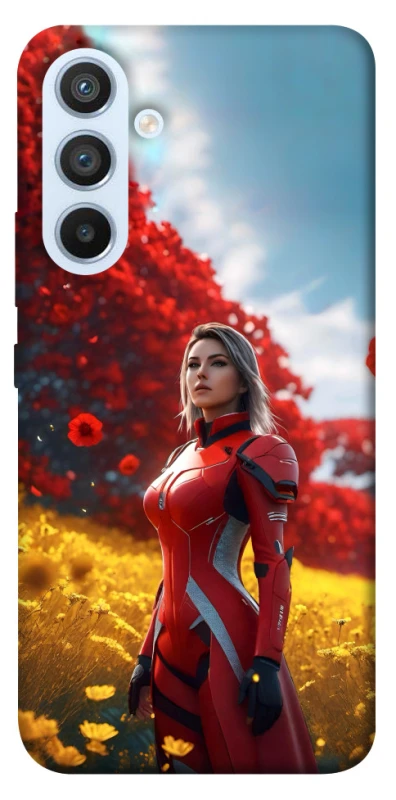 Чохол на Samsung Galaxy A54 5G Cyber space girl ver.5 фото 1 з 1