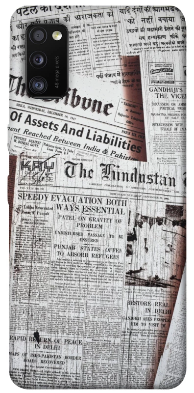 Чехол на Samsung Galaxy A41 Газеты фото 1 из 1