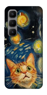 Чохол на Infinix Hot 60 Pro+ paint cat фото 1 з 1