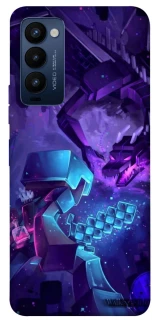 Чохол на TECNO Camon 18 Minecraft dragon фото 1 з 1